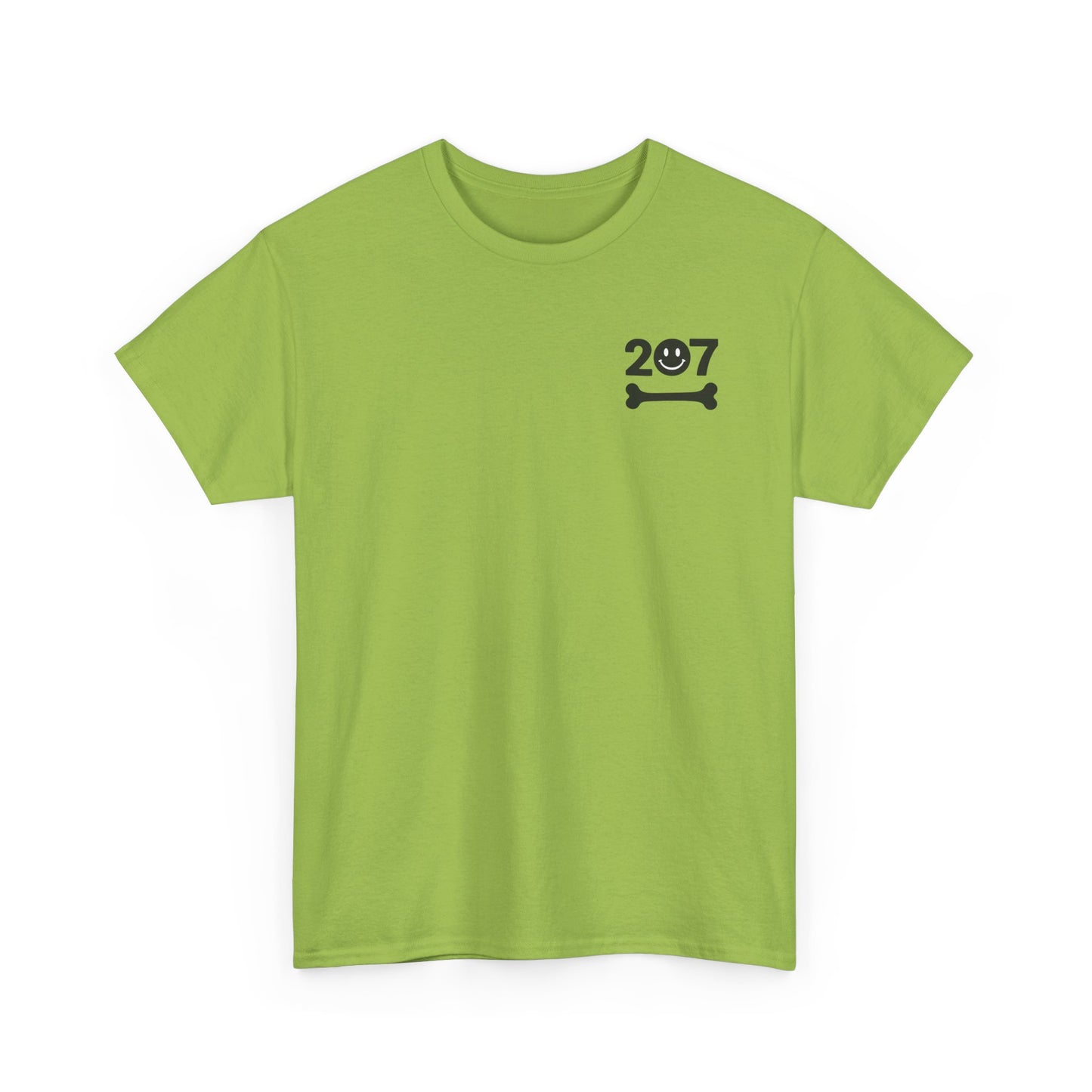 Unisex Heavy Cotton Tee - 'Life is Better with 207 Bones' Dog Lover's Shirt, Pet Owner Gift, Casual Everyday Tee, Animal Lover [...]
