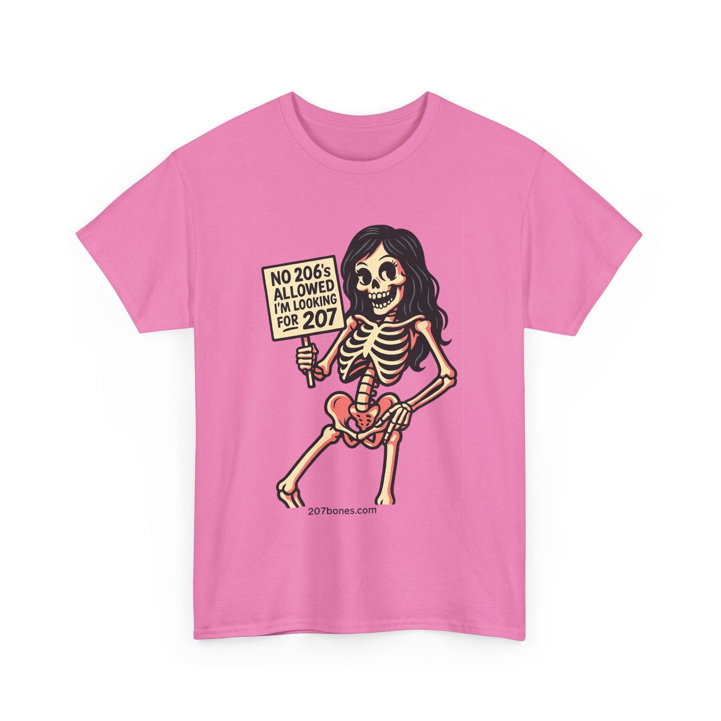 Skeleton Protest Unisex Tee - Fun Graphic T-Shirt for Halloween, Casual Wear, Gift for Friends, Vintage Style, Statement Shirt