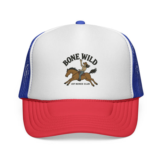 Bone Wild Foam Trucker Cap - Casual Style