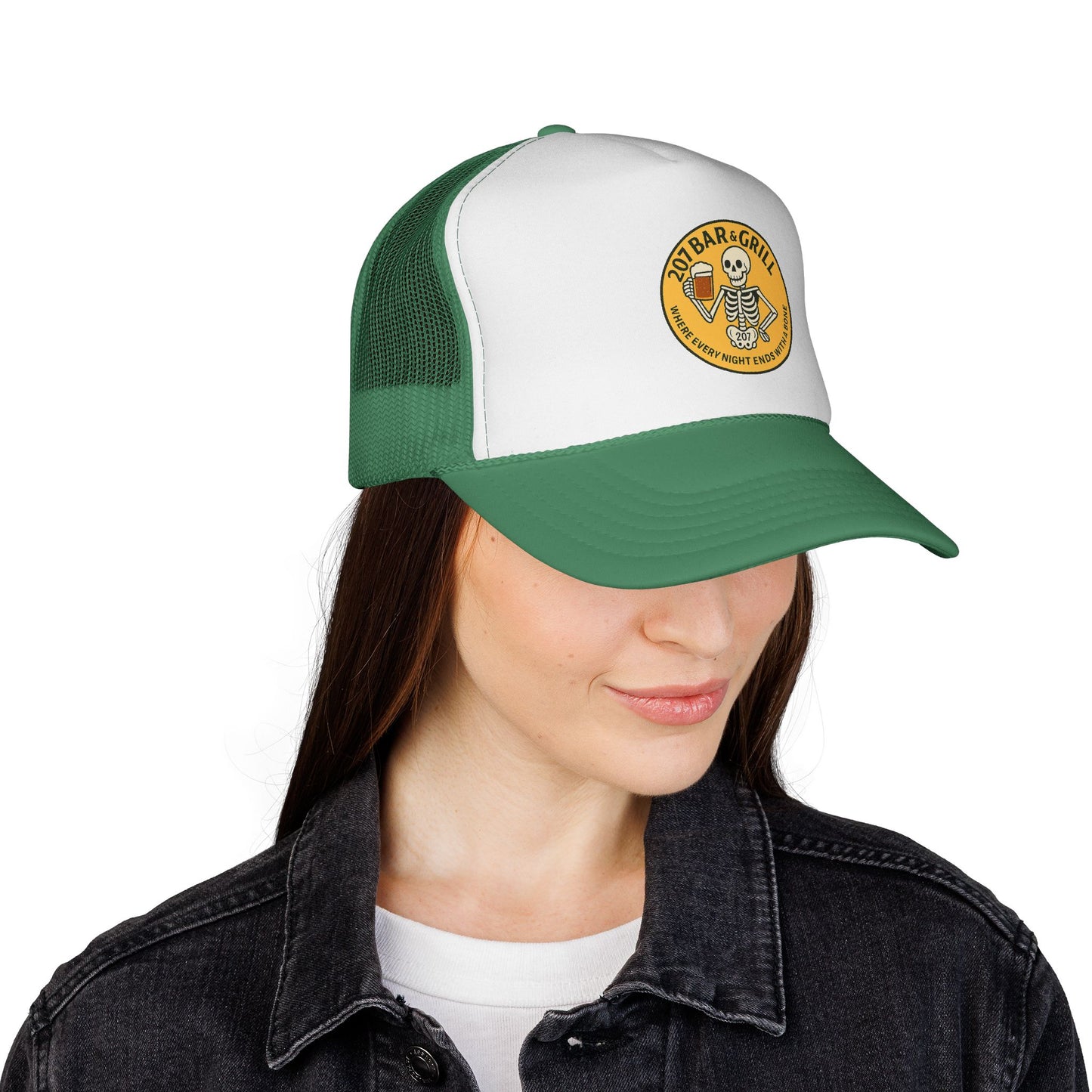 Fun and Quirky Trucker Cap, Camping, Casual Days, Gifts for Bar Lovers