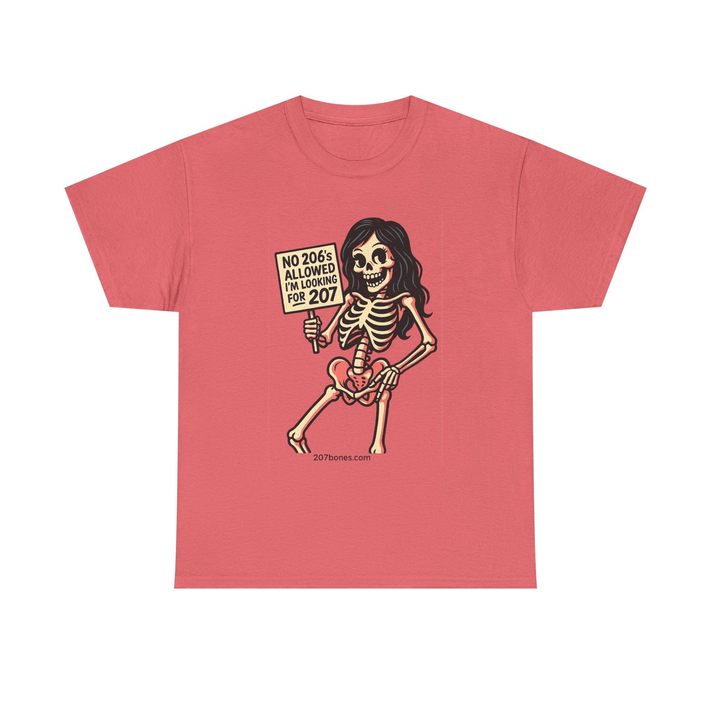 Skeleton Protest Unisex Tee - Fun Graphic T-Shirt for Halloween, Casual Wear, Gift for Friends, Vintage Style, Statement Shirt