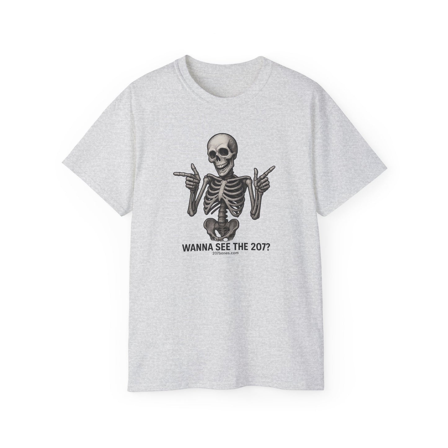 Skeleton Humor Tee: Perfect for Halloween, Parties, Birthdays, Casual Outfits, Gifts