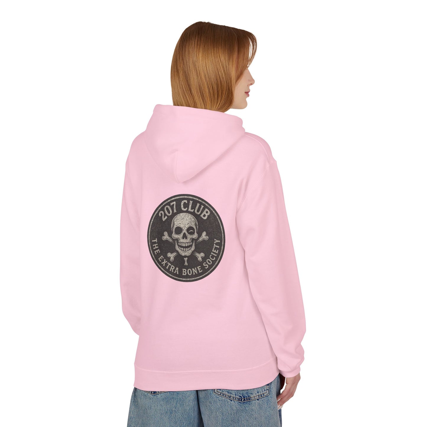 Chic Skull & Lip Print Hoodie, Graphic Sweatshirt for Fashion Lovers, Perfect for Cozy Days, Gifts for Friends, Halloween Outfit
