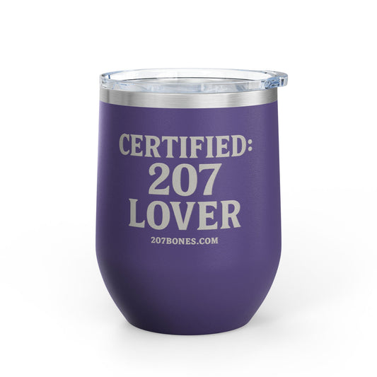 Certified 207 Lover Wine Tumbler | 12oz Insulated Mug for Wine Lovers | Perfect Gift for Any Occasion, Outdoor Events, Weddings, [...]