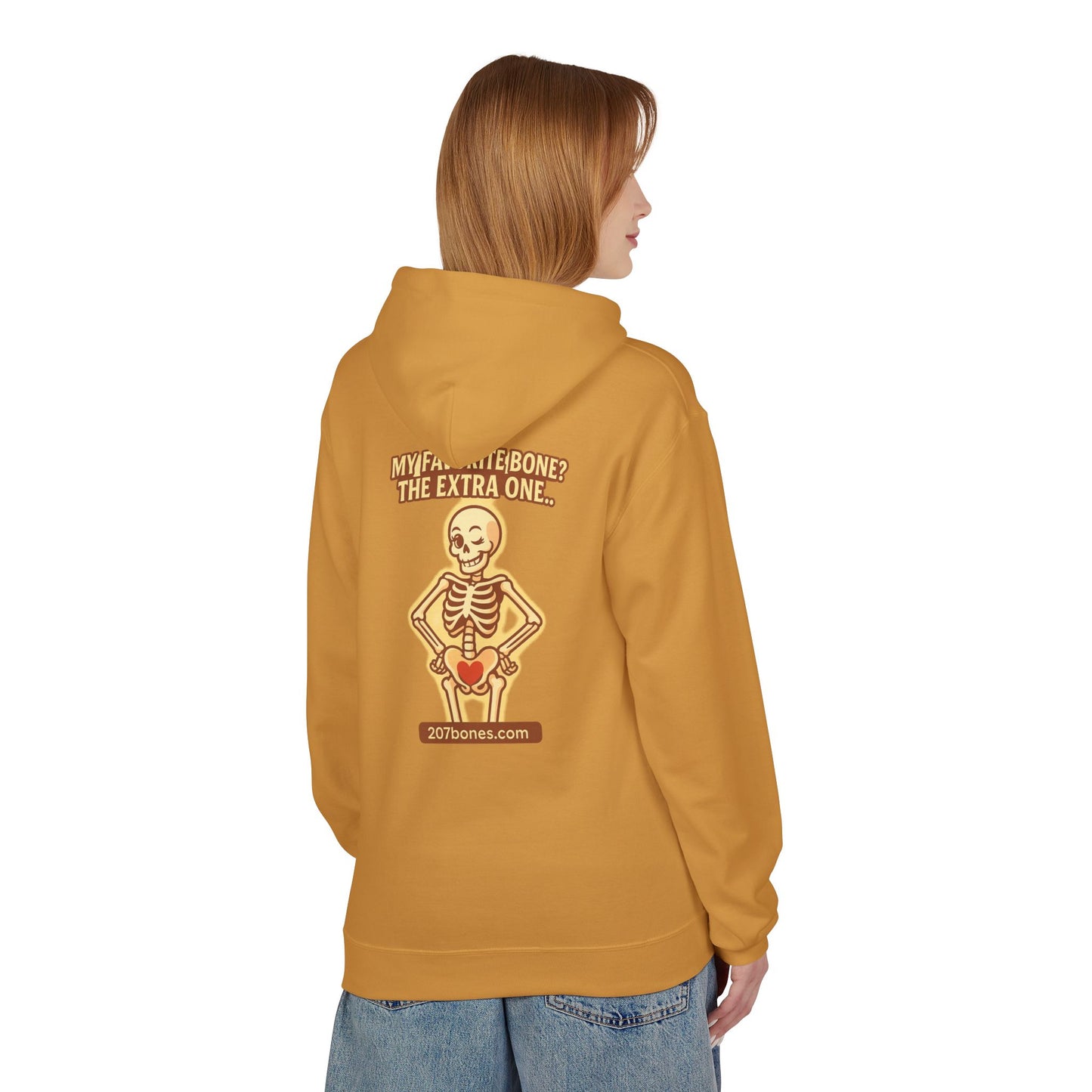 Funny Skeleton Hoodie, Unisex Hoodie, Halloween Apparel, Gift for Bone Lovers, Cute and Comfy Sweatshirt