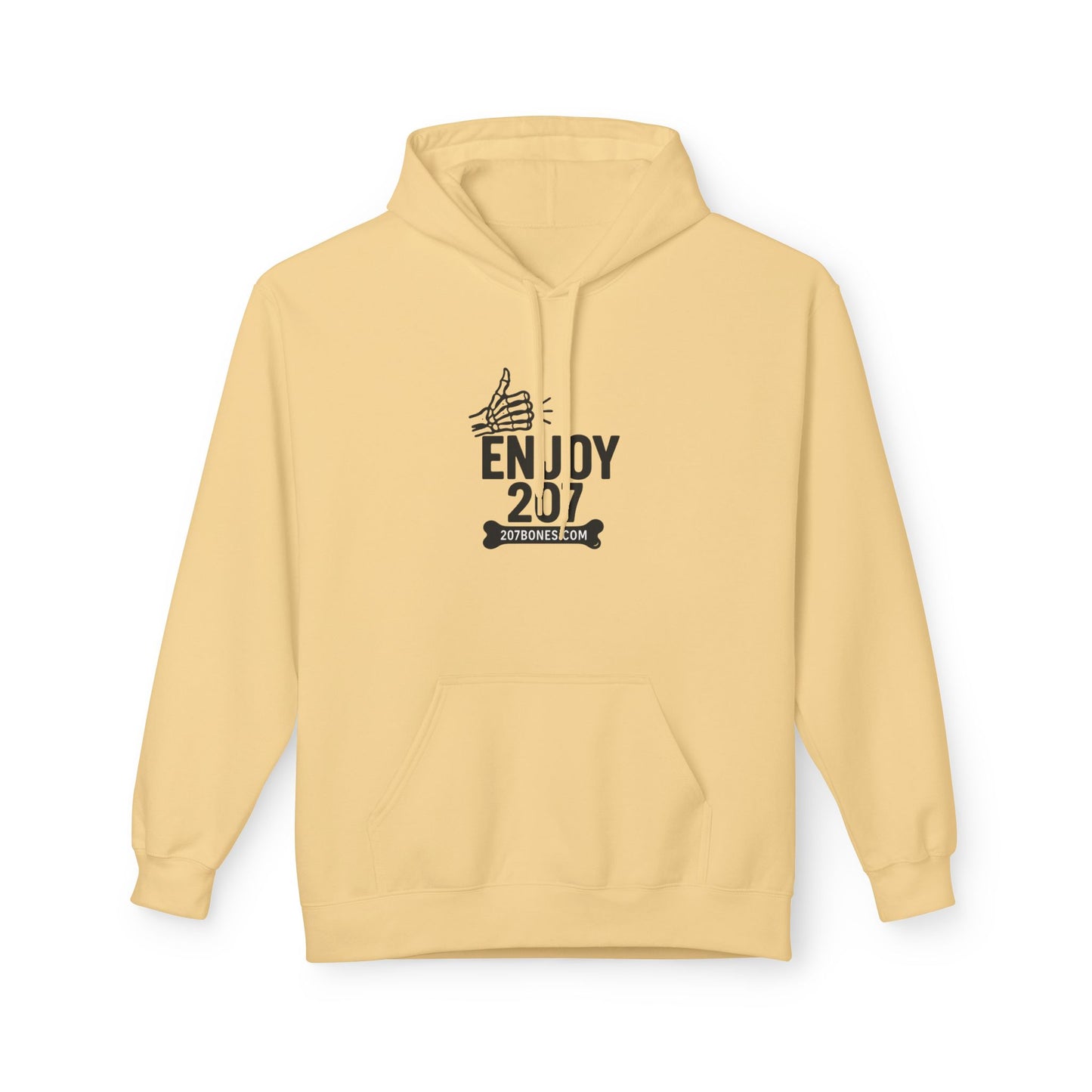Enjoy 2017 Unisex Fleece Hoodie, Comfortable Gift, Casual Wear, Party Outfit, Cozy Layering Piece, Birthday Gift