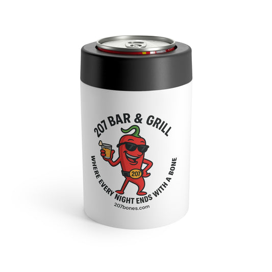 Chill Vibes Can Holder - Perfect for BBQs, Parties, Gifts, Festivals, Outdoor Adventures | 207 Bar & Grill Design