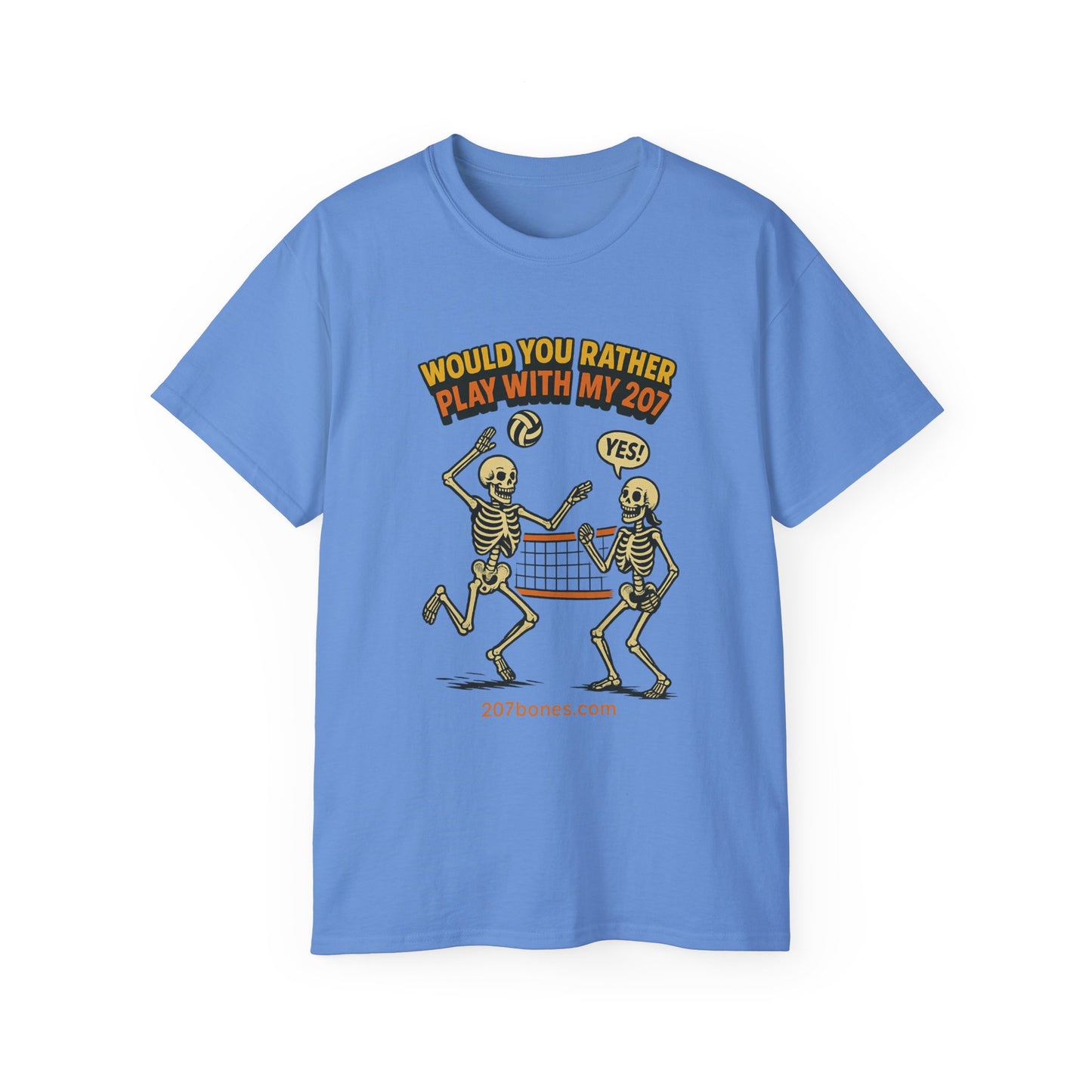 Humorous Skeleton Graphic Tee, Halloween Shirt, Unisex Tee, Playful T-Shirt, Gift for Gamers, Casual Wear