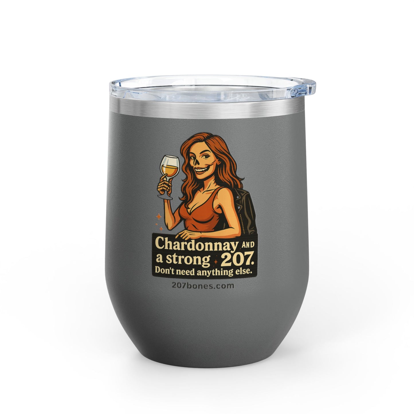 Chardonnay Wine Tumbler, Funny Wine Gift, 12oz Insulated Cup for Wine Lovers, Perfect for Parties and Celebrations, Unique Gift Ideas, [...]