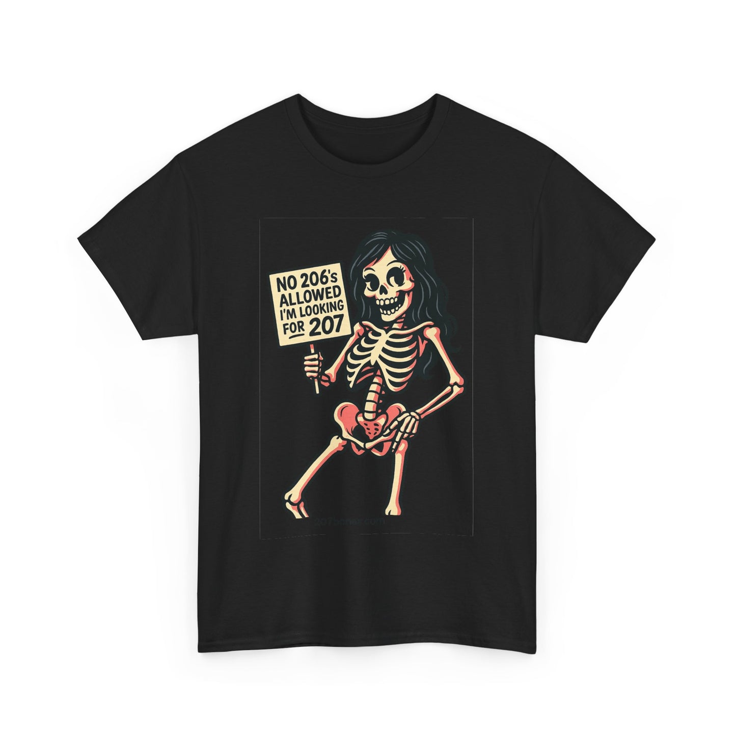 Skeleton Protest Unisex Tee - Fun Graphic T-Shirt for Halloween, Casual Wear, Gift for Friends, Vintage Style, Statement Shirt