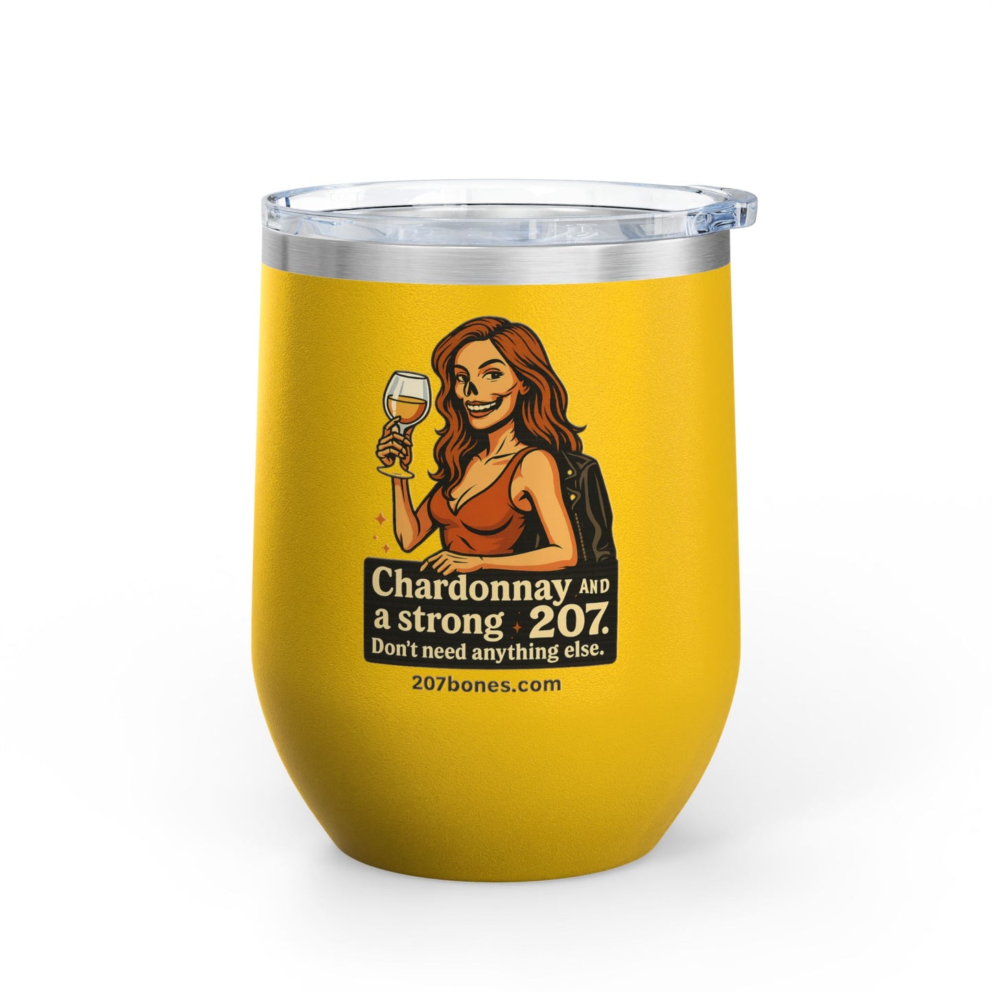 Chardonnay Wine Tumbler, Funny Wine Gift, 12oz Insulated Cup for Wine Lovers, Perfect for Parties and Celebrations, Unique Gift Ideas, [...]