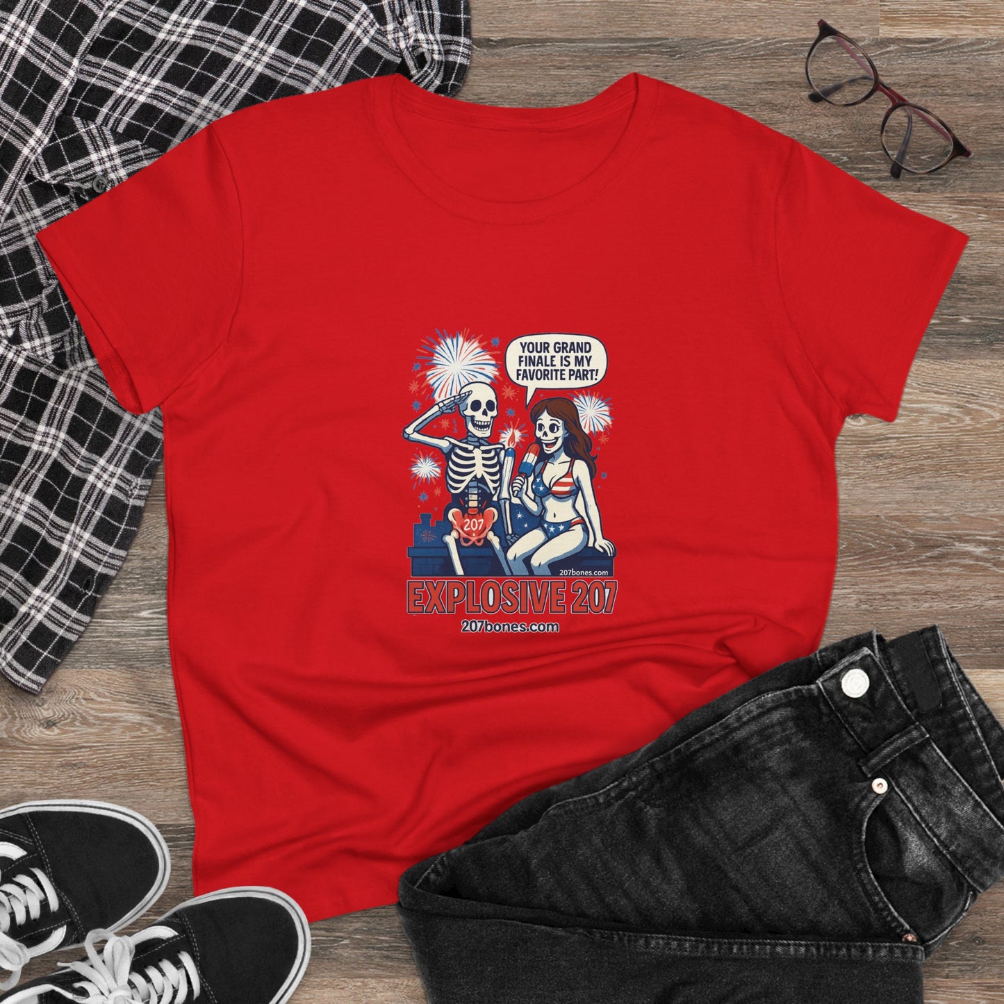 Festive Graphic Tee for Women, Fun Casual Top, Independence Day Shirt, Summer Celebration T-Shirt, Gift for Friends