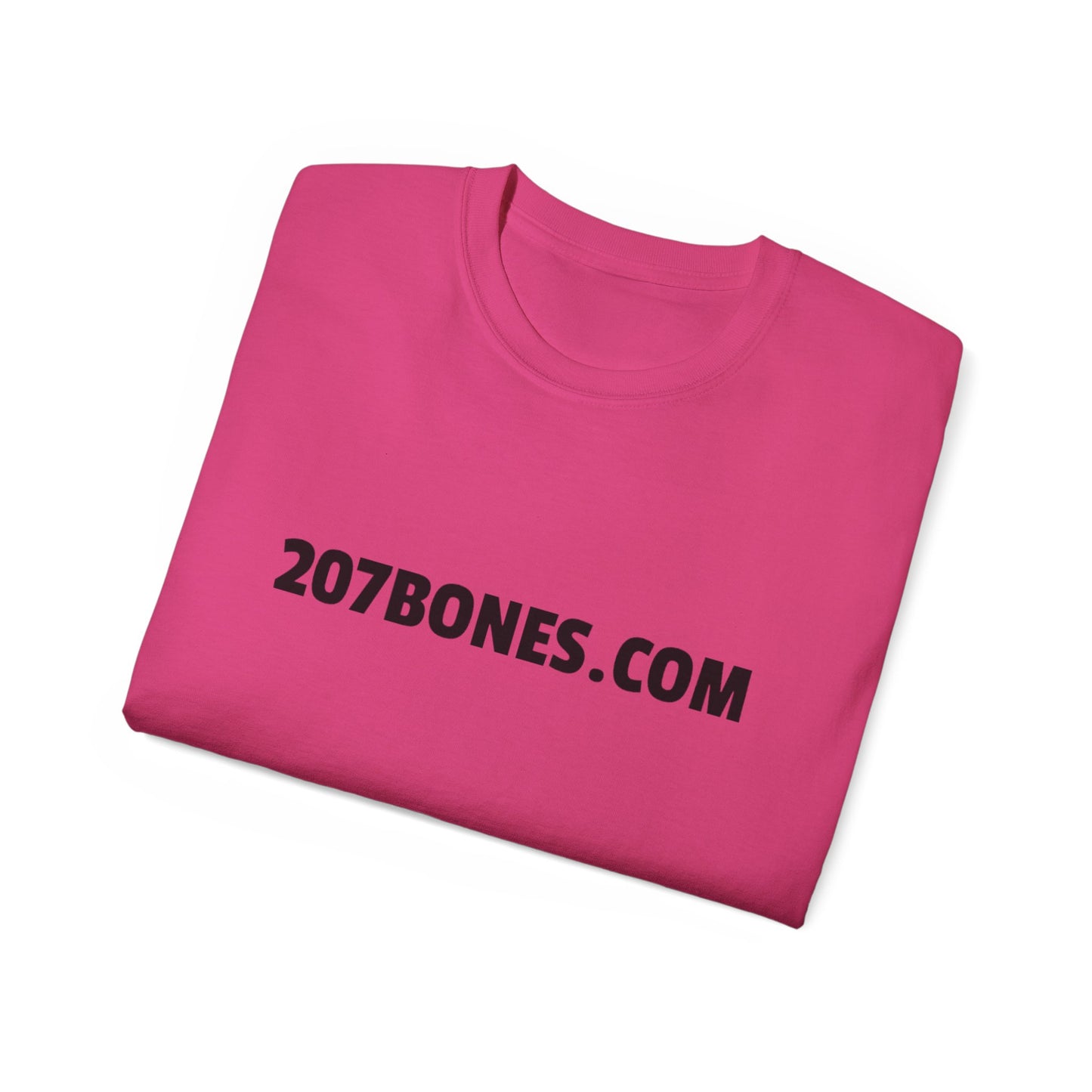 Custom Graphic Tee, Unisex Cotton T-Shirt, Casual Wear, Gift for Friends, Everyday Style, 207BONES.COM Design