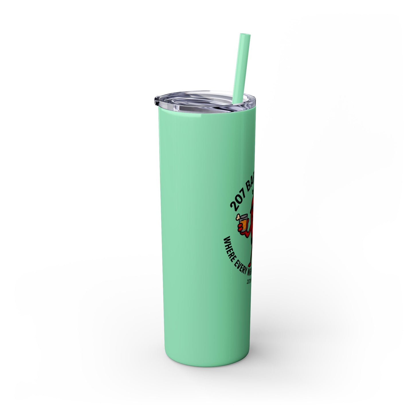 Stylish Skinny Tumbler, Perfect for Bars, Summertime Sipping, Party Favors, Gifts for Drink Lovers, Barware