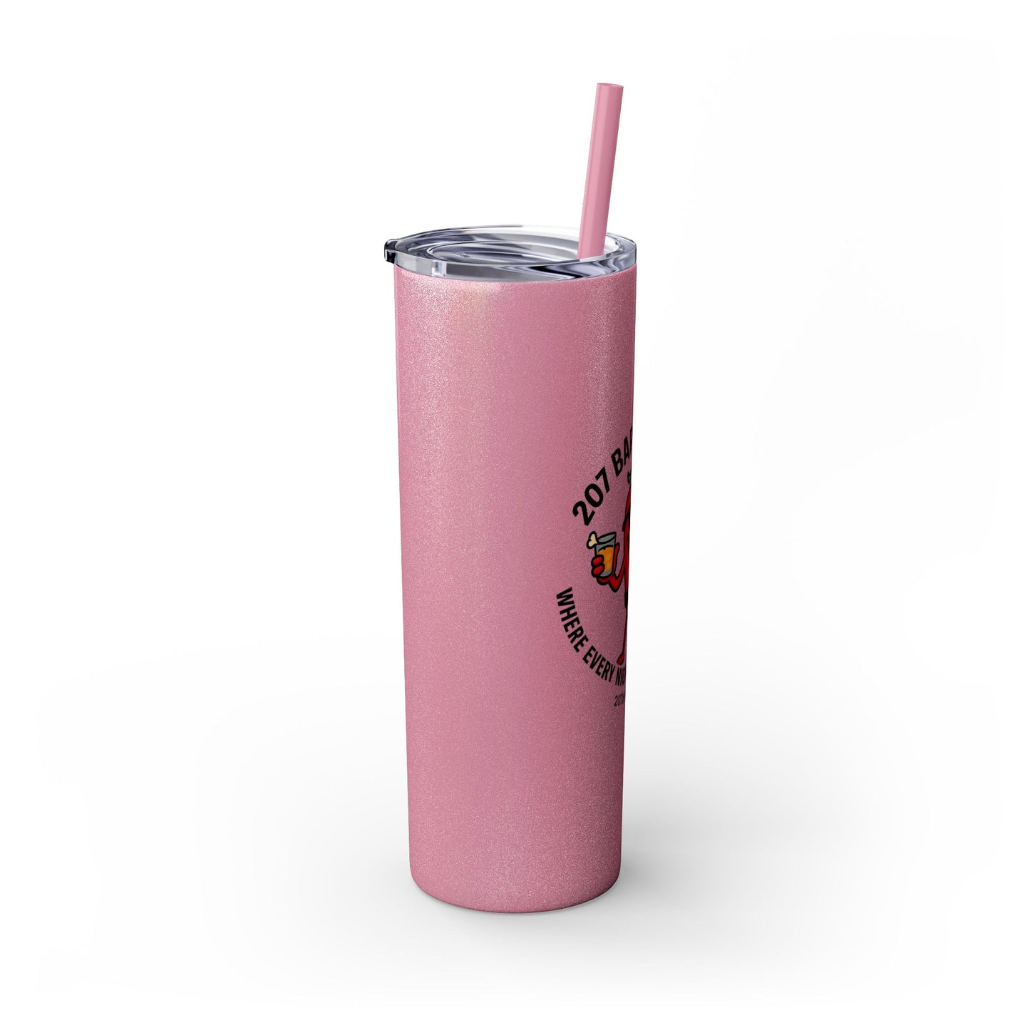 Stylish Skinny Tumbler, Perfect for Bars, Summertime Sipping, Party Favors, Gifts for Drink Lovers, Barware