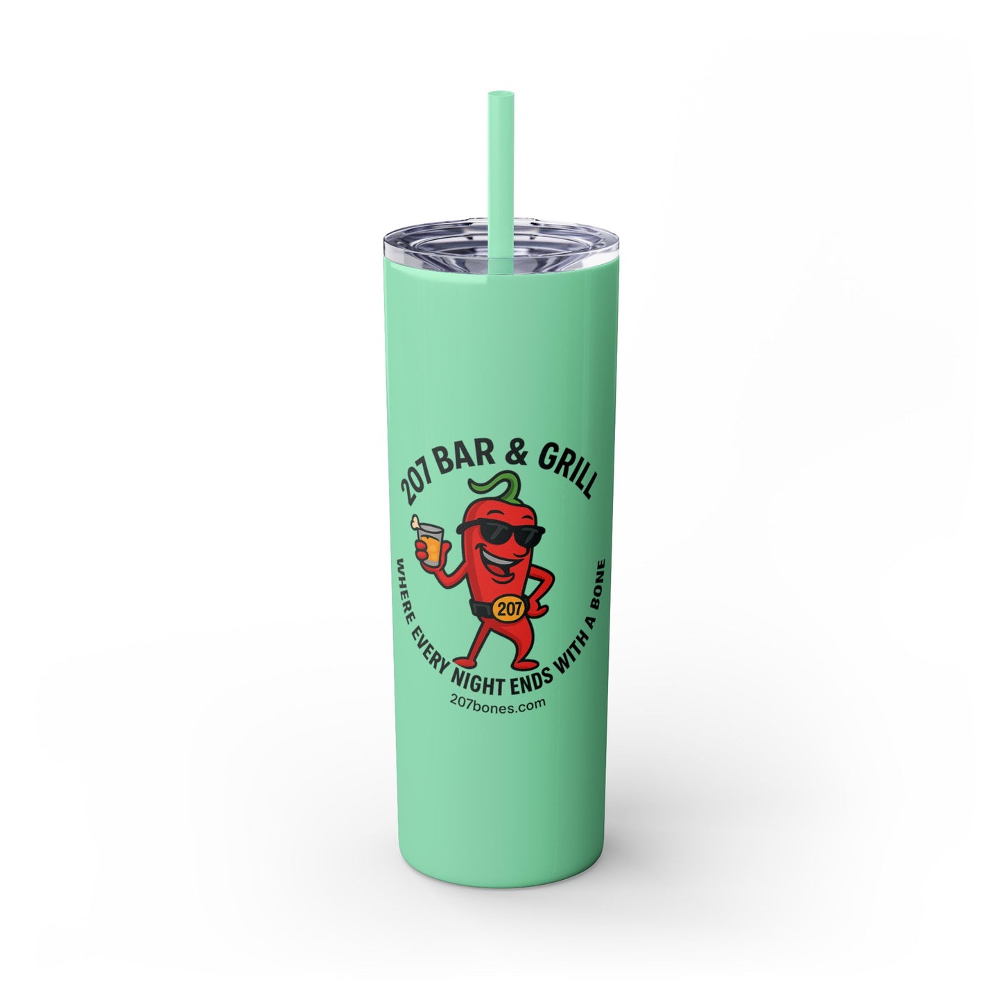 Stylish Skinny Tumbler, Perfect for Bars, Summertime Sipping, Party Favors, Gifts for Drink Lovers, Barware