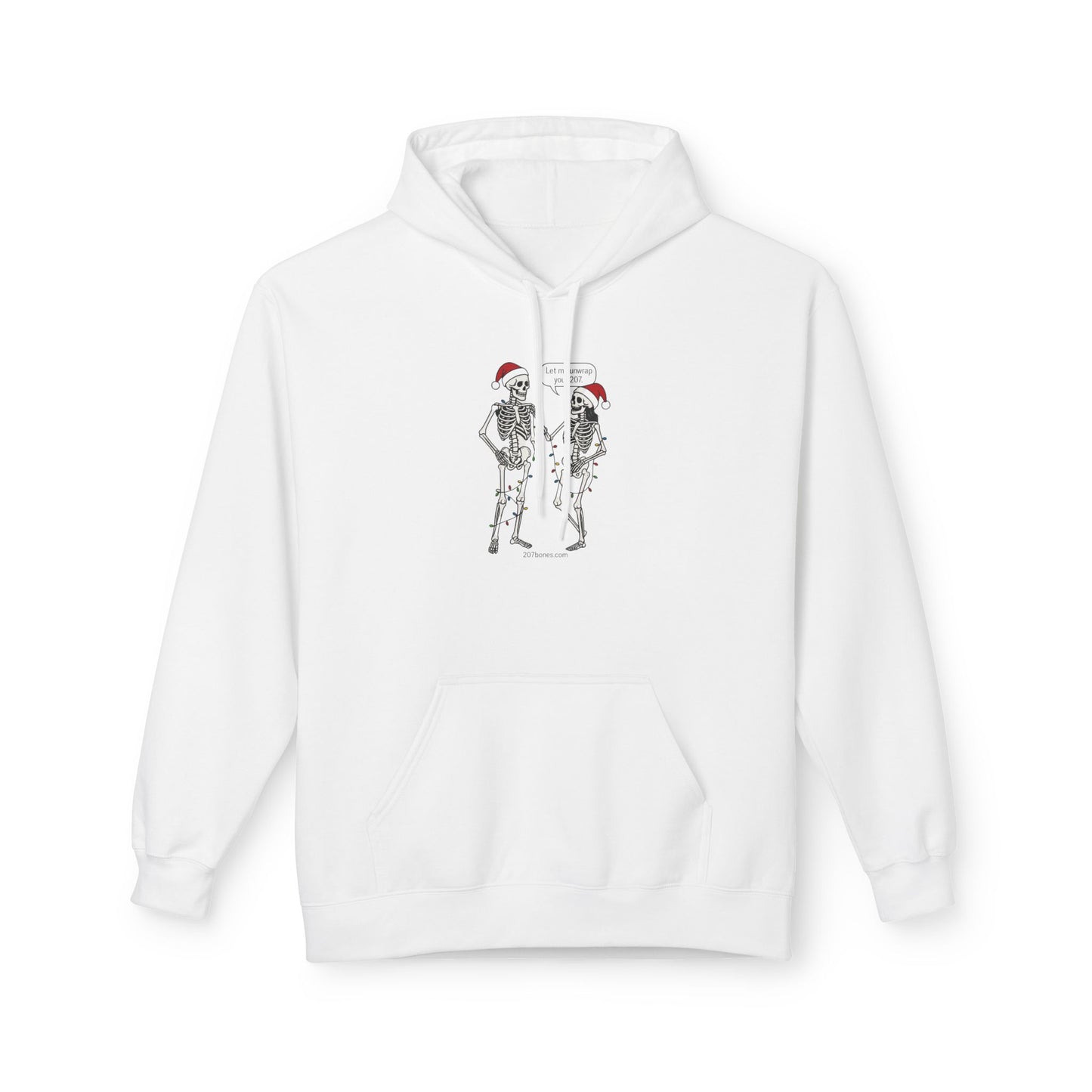 Festive Graphic Hoodie, Christmas Gift, Holiday Apparel, Cozy Winter Wear