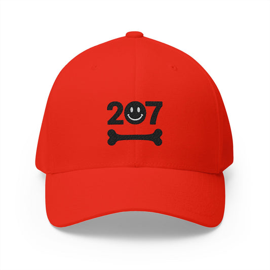 Smiley Bone Cap, Embroidered Baseball Hat for Dog Lovers, Casual Summer Accessory, Gift for Pet Owners, Trendy Dad Hat