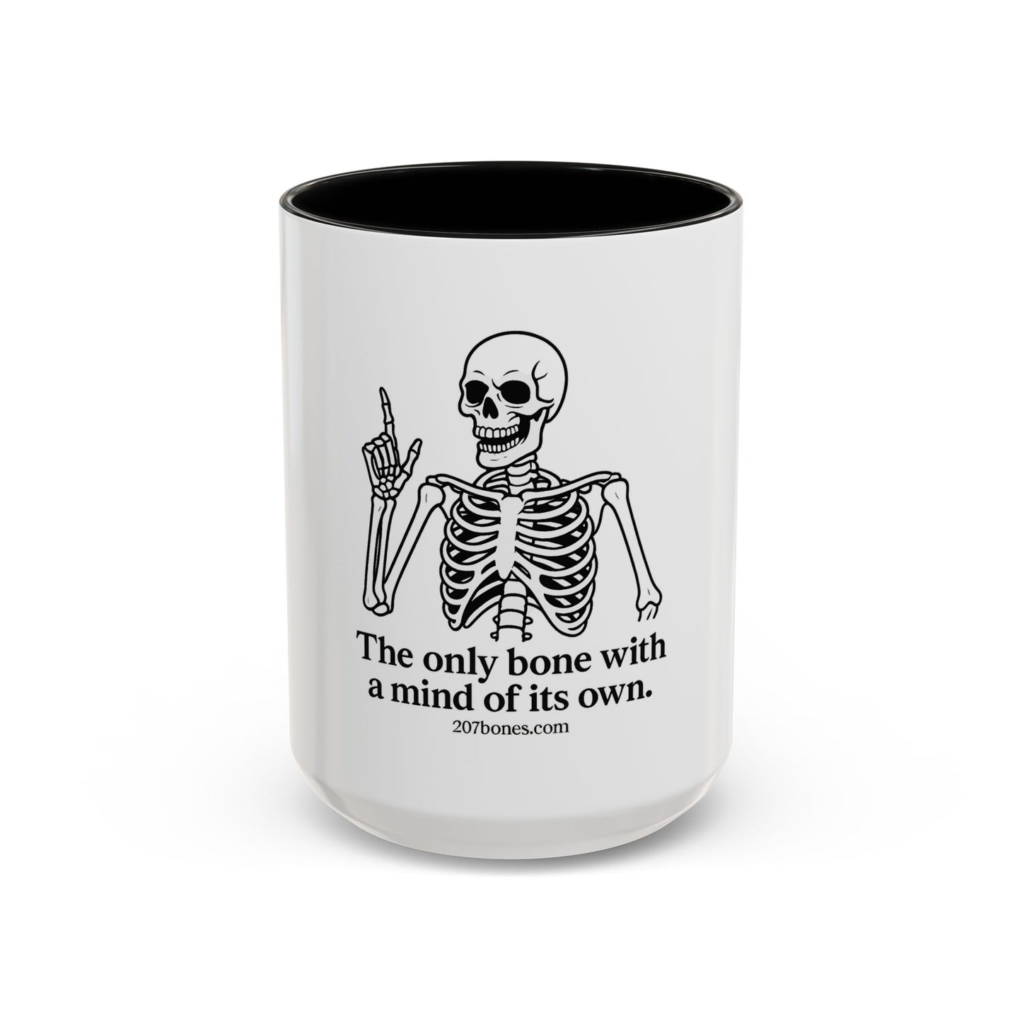 Skeleton Coffee Mug, Fun Halloween Mug, Humor Gift for Bone Lovers, Skeleton Decor, Unique Coffee Cup
