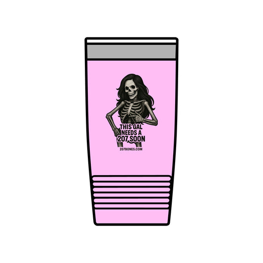 Skeleton-Design Insulated Tumbler, 20oz | Stylish Travel Cup, Gift for Her, Party Drinkware, Funny Coffee Mug, Halloween Accessory