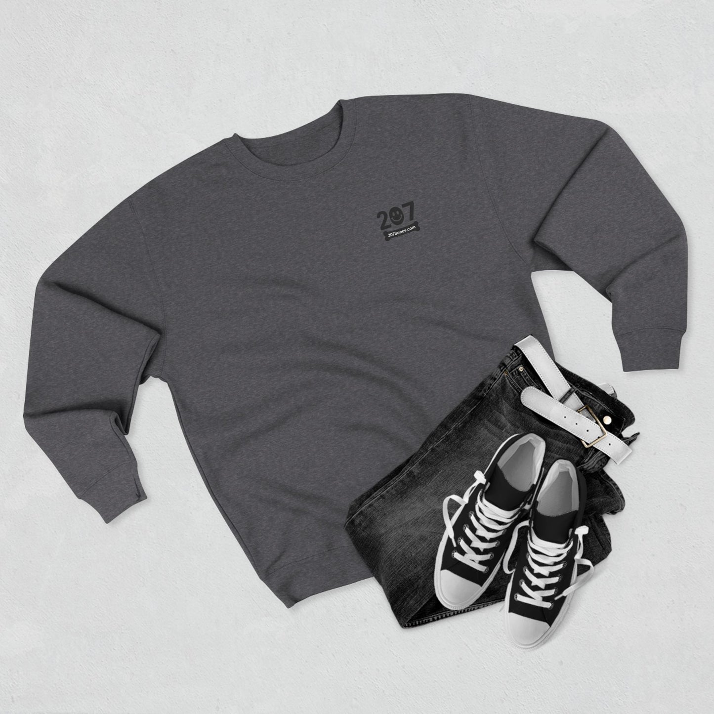 Play Hard Bone Harder Sweatshirt | Unisex Crewneck, Casual Wear, Skate Style, Birthday Gift, Unique Quote Fashion