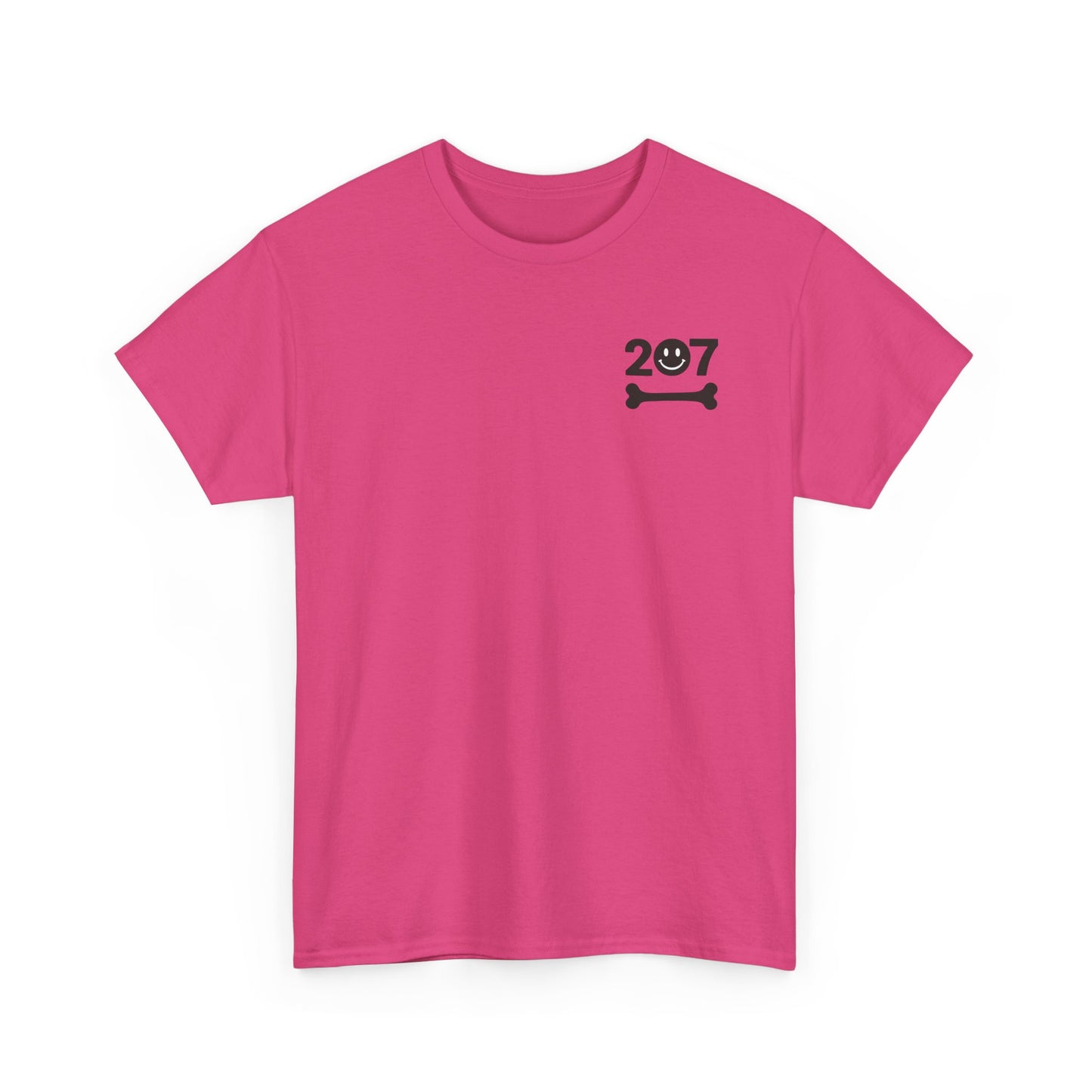 Unisex Heavy Cotton Tee - 'Life is Better with 207 Bones' Dog Lover's Shirt, Pet Owner Gift, Casual Everyday Tee, Animal Lover [...]