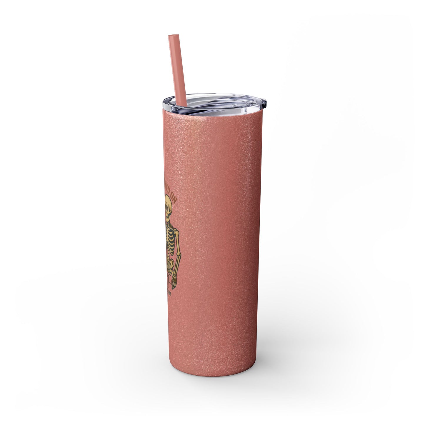 Totally Hooked Skinny Tumbler - 20oz, Cute Halloween Mug, Fun Gift for Coffee Lovers, Party Essentials, Unique Personalized Cup