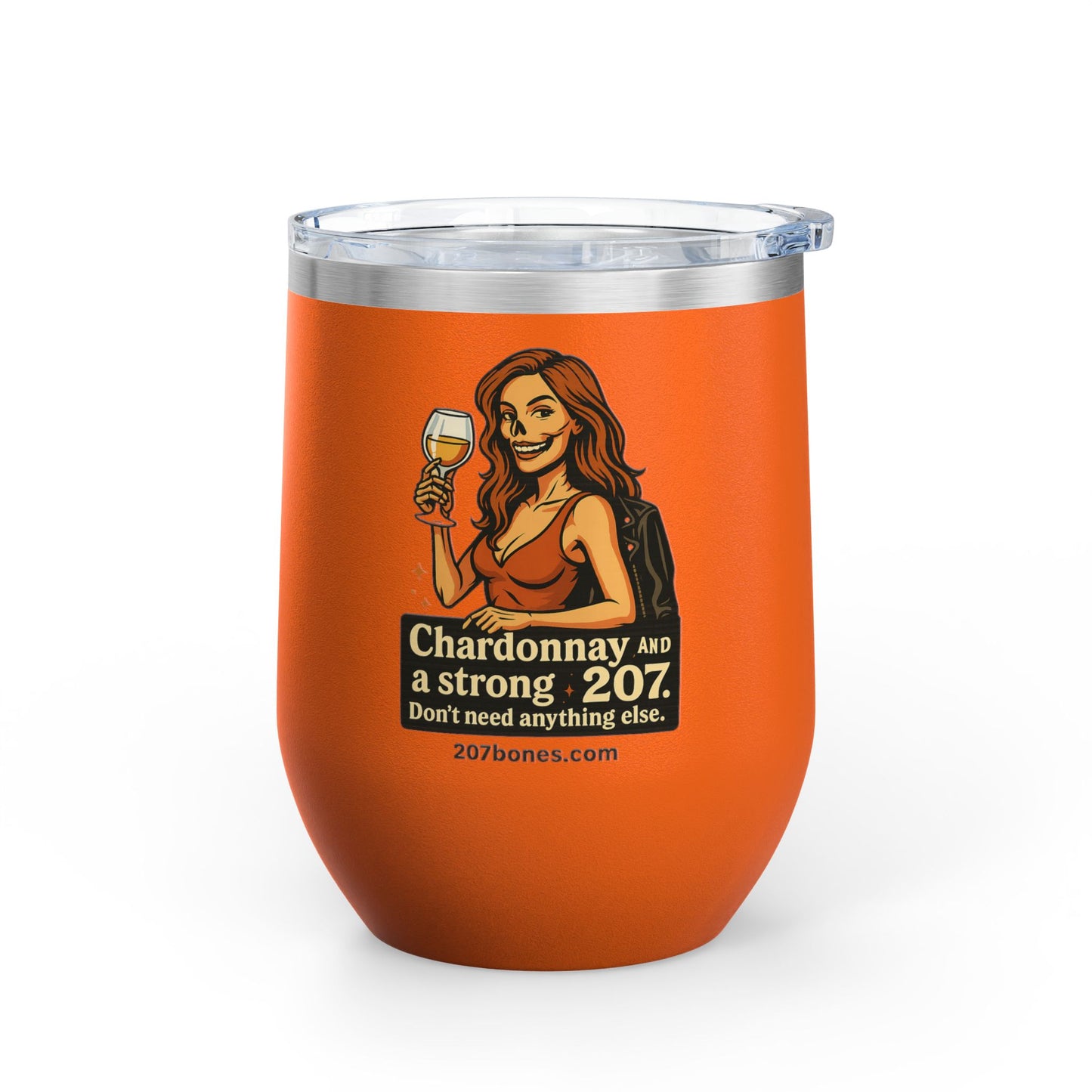 Chardonnay Wine Tumbler, Funny Wine Gift, 12oz Insulated Cup for Wine Lovers, Perfect for Parties and Celebrations, Unique Gift Ideas, [...]