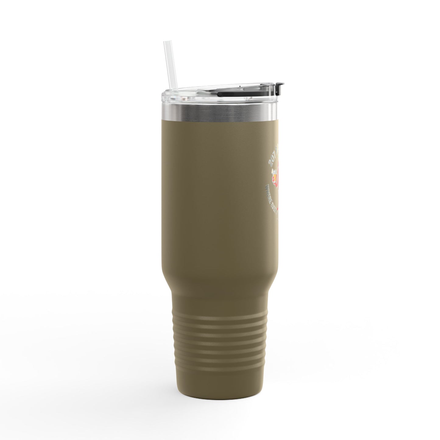 Personalized Insulated Travel Mug - Customizable 40oz Coffee Cup for Outdoor Adventures, Gift for Coffee Lovers, BBQ, Summer Picnics