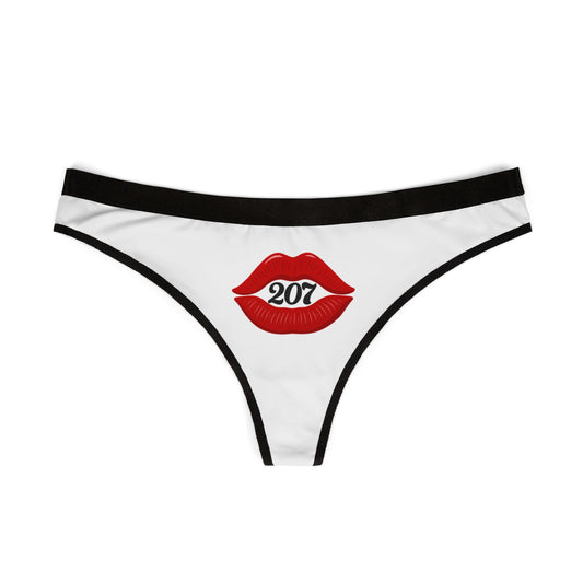 Flirty Women's Thongs, Cute Lingerie, Personalized Underwear, Girlfriend Gift, Valentine's Day, Party Outfit