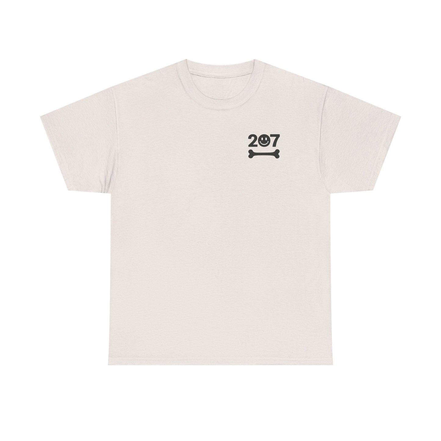 Unisex Heavy Cotton Tee - 'Life is Better with 207 Bones' Dog Lover's Shirt, Pet Owner Gift, Casual Everyday Tee, Animal Lover [...]