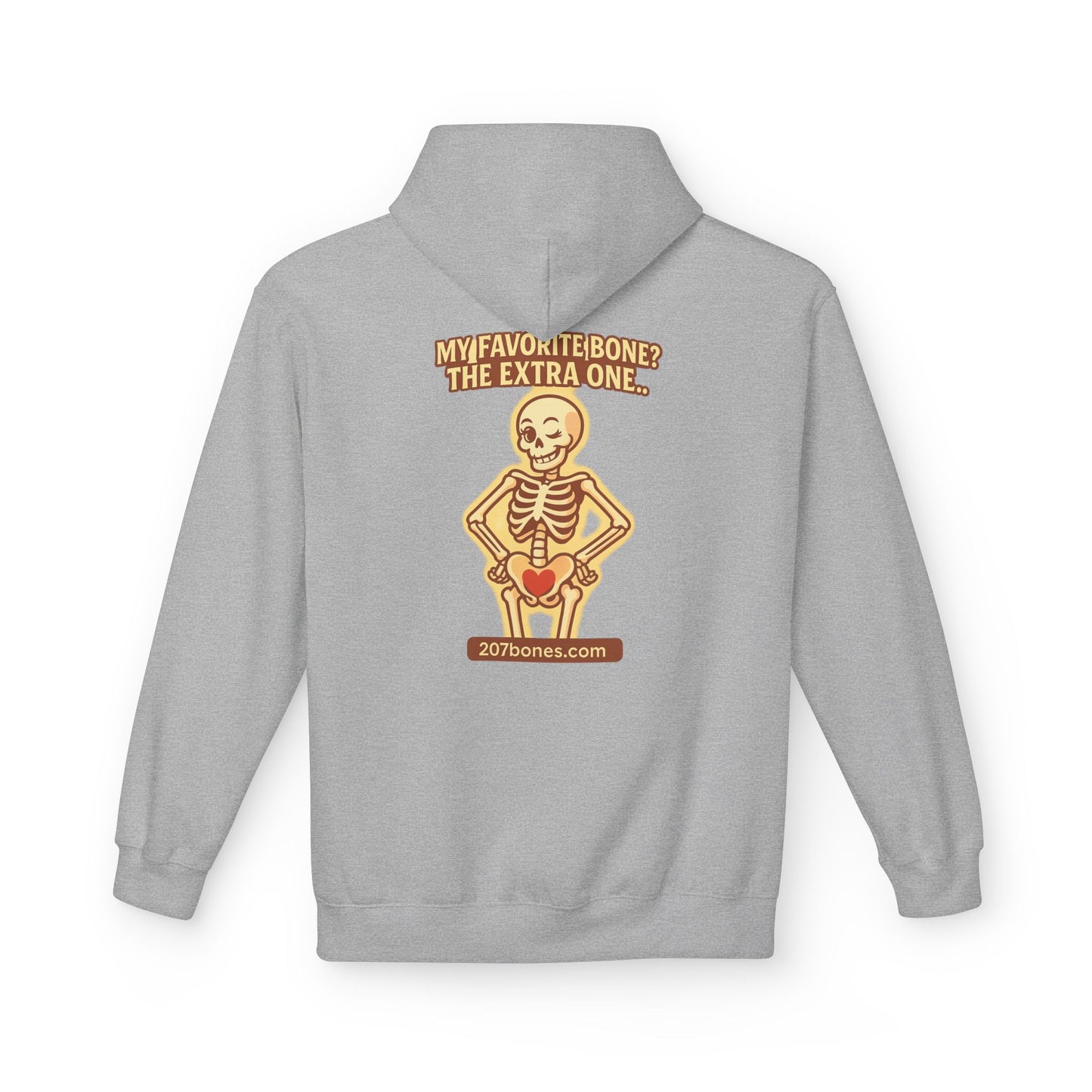 Funny Skeleton Hoodie, Unisex Hoodie, Halloween Apparel, Gift for Bone Lovers, Cute and Comfy Sweatshirt