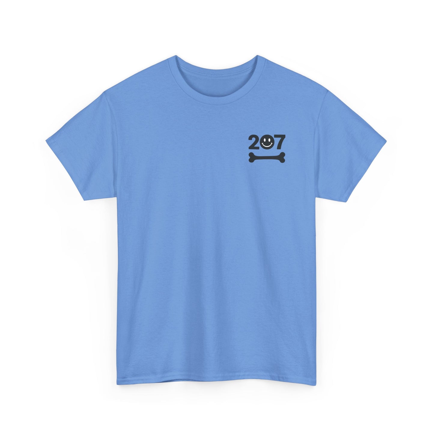 Unisex Heavy Cotton Tee - 'Life is Better with 207 Bones' Dog Lover's Shirt, Pet Owner Gift, Casual Everyday Tee, Animal Lover [...]