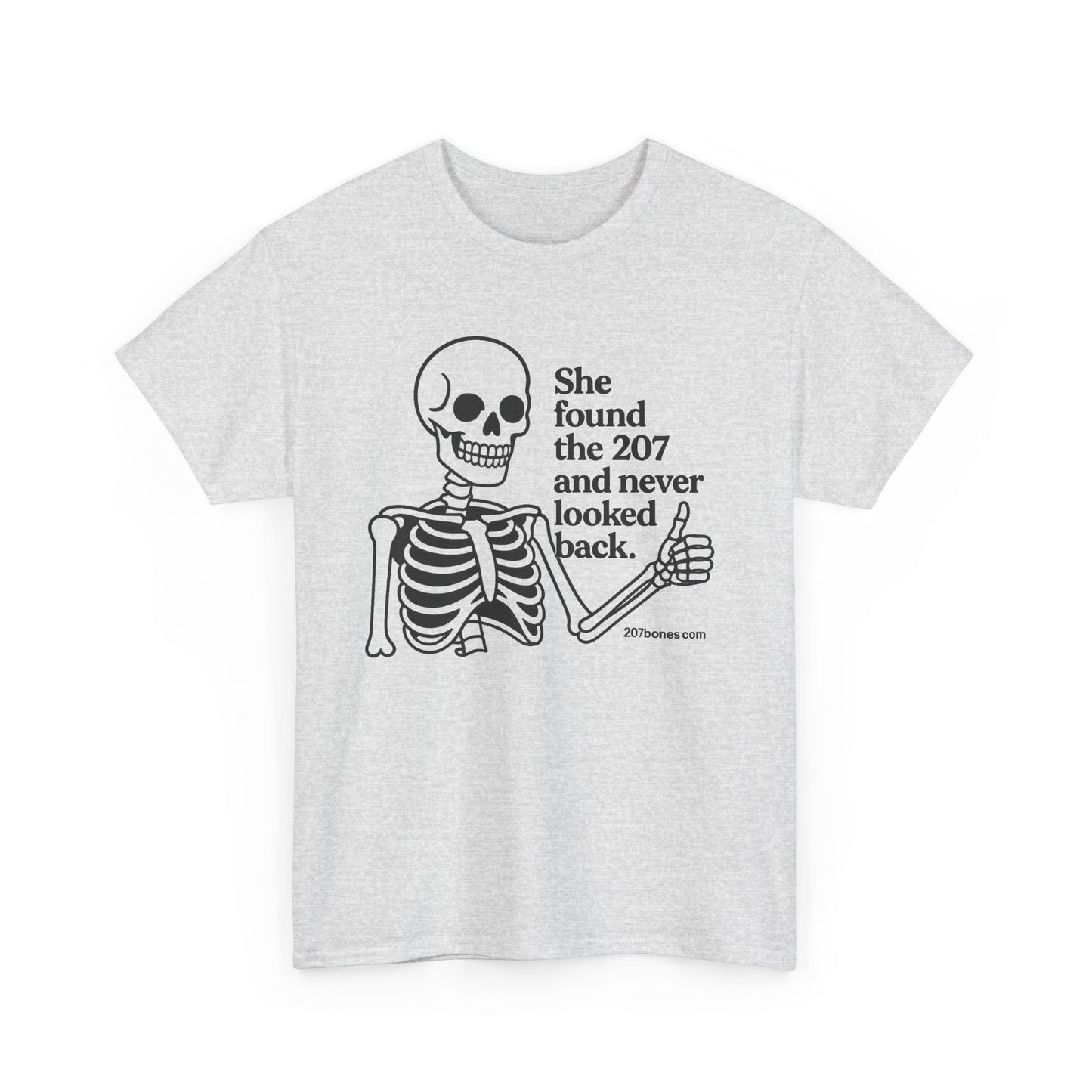Skeleton Graphic Unisex Heavy Cotton Tee - Perfect for Halloween, Casual Wear, Gift Ideas, and Everyday Fun