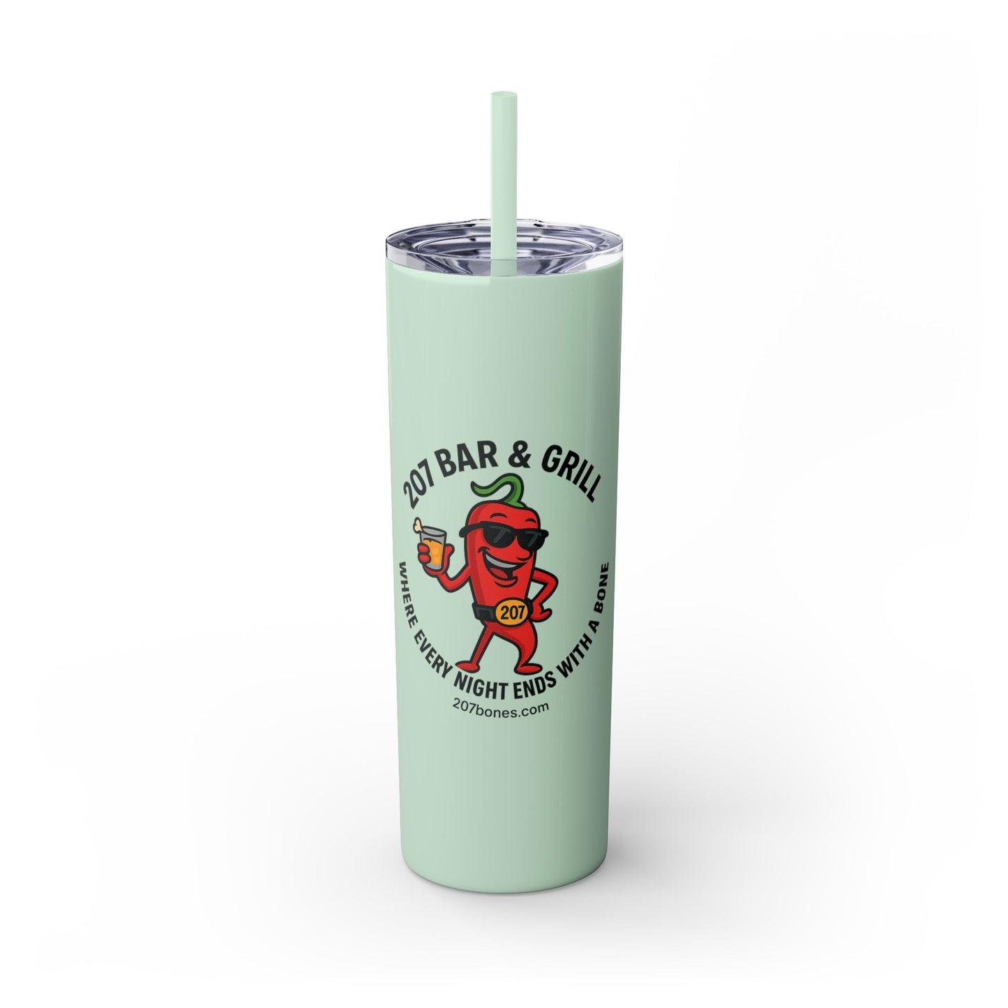 Stylish Skinny Tumbler, Perfect for Bars, Summertime Sipping, Party Favors, Gifts for Drink Lovers, Barware