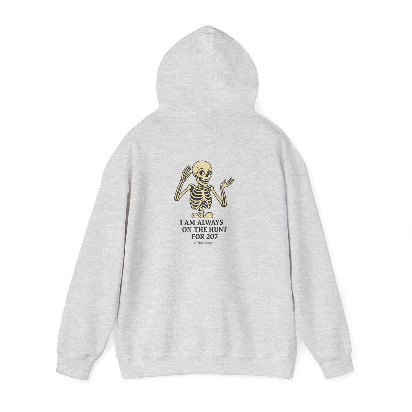 Stylish Unisex Hoodie with Playful Skeleton Design - Cozy, Casual, Perfect for All Seasons, Ideal Gift for Halloween and Trendy Wearers.