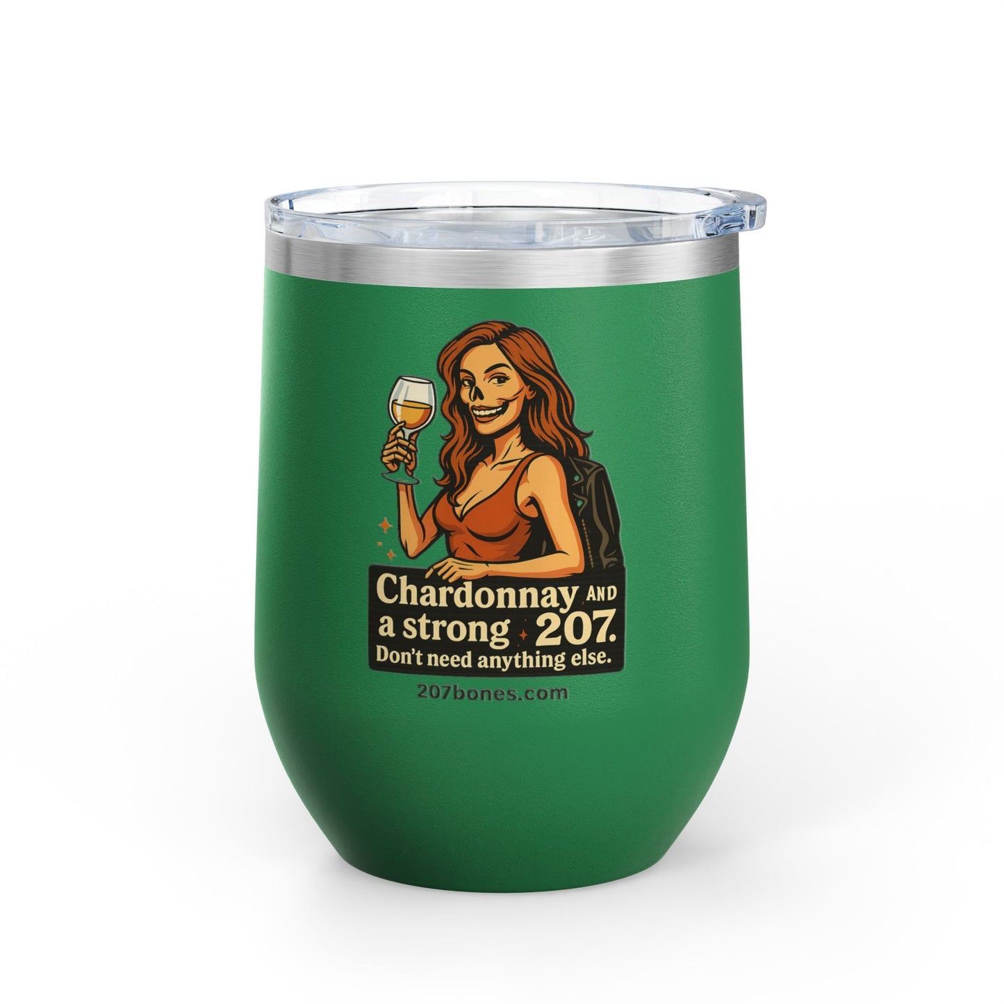 Chardonnay Wine Tumbler, Funny Wine Gift, 12oz Insulated Cup for Wine Lovers, Perfect for Parties and Celebrations, Unique Gift Ideas, [...]