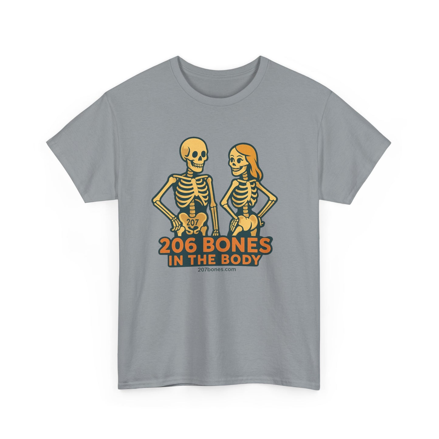 Playful Skeleton Graphic Tee, Fun Halloween Tee, Unisex Cotton T-Shirt, Spooky Gift Ideas, Casual Wear for Parties