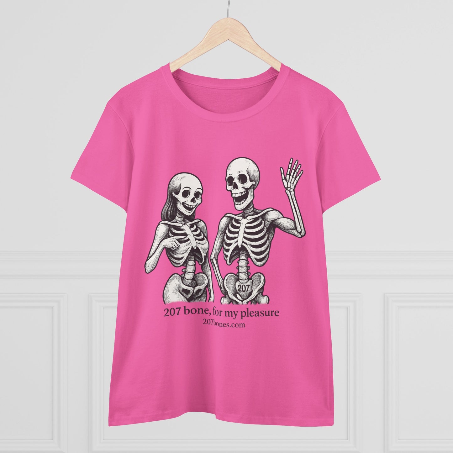 Funny Skeleton Graphic Tee, Halloween Shirt, Quirky Women's Top, Casual Everyday Wear, Gift for Friends