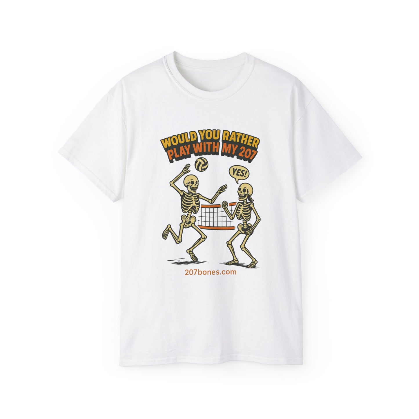 Humorous Skeleton Graphic Tee, Halloween Shirt, Unisex Tee, Playful T-Shirt, Gift for Gamers, Casual Wear