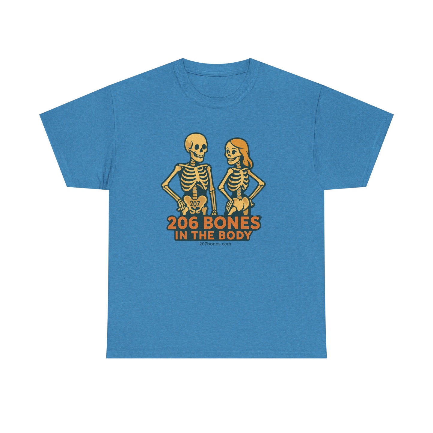 Playful Skeleton Graphic Tee, Fun Halloween Tee, Unisex Cotton T-Shirt, Spooky Gift Ideas, Casual Wear for Parties