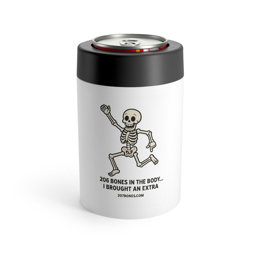 Skeleton-Themed Can Holder, Funny Drink Insulator for Halloween, Birthday Gift, Party Favor, Novelty Cooler