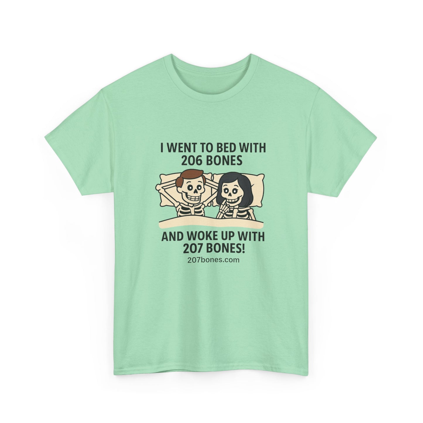 Funny Bone Humor Tee, Unisex Cotton T-Shirt, Gift for Halloween, Quirky Graphic Tee, Unique Birthday Present