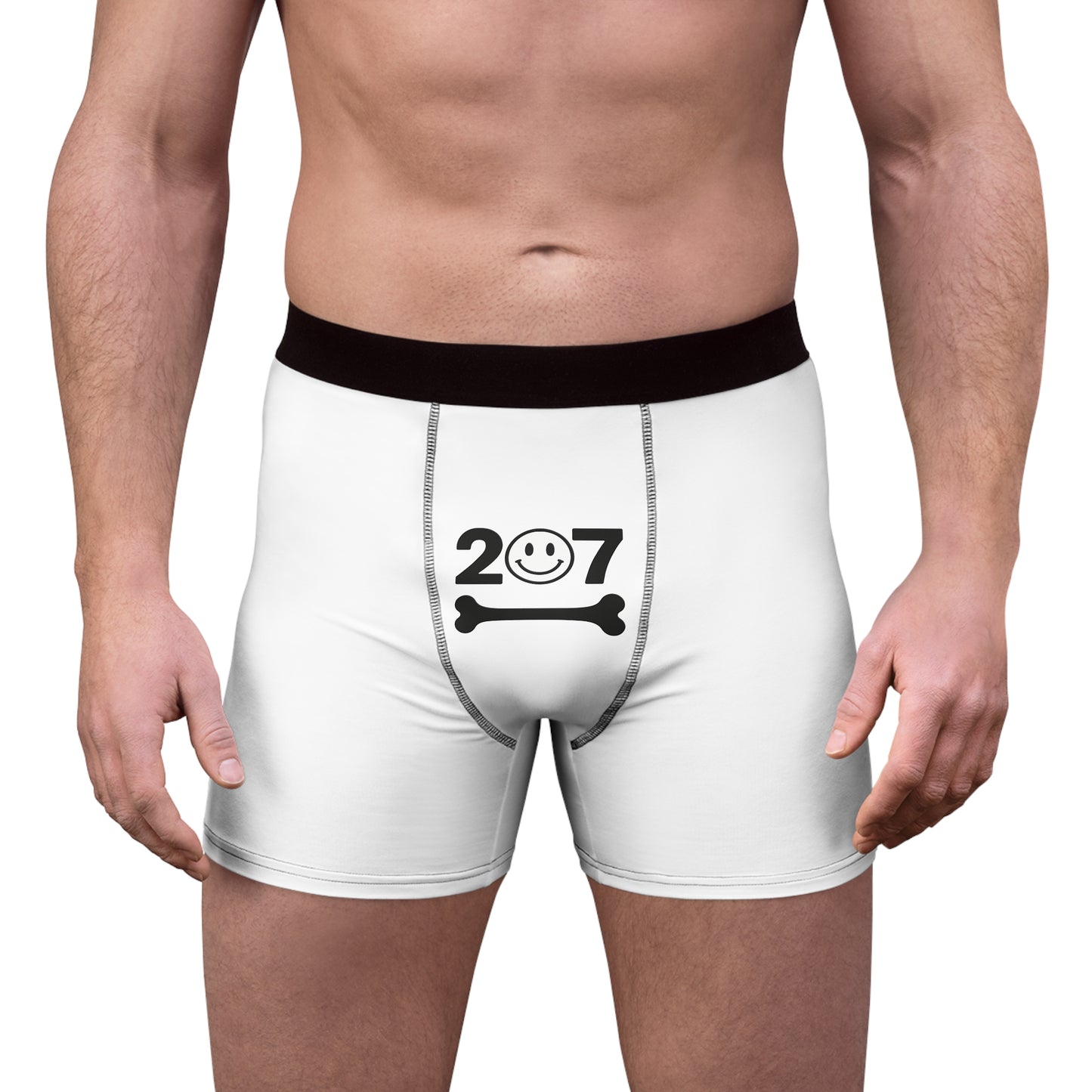 Men's Boxer Briefs with Fun Graphics, Comfortable Underwear for Everyday Wear, Perfect Gift for Him, Men's Loungewear, Playful Boxers
