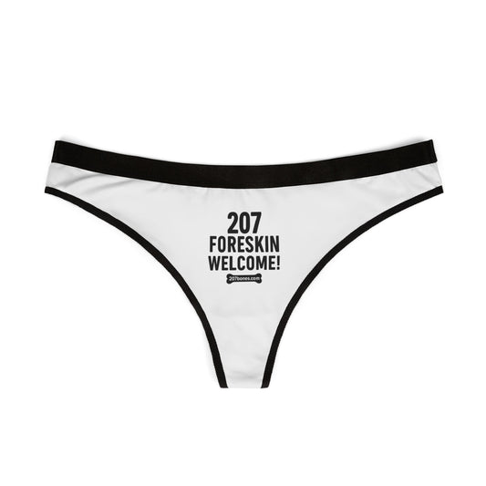 Fun Graphic Women's Thongs, Cheeky Underwear, Novelty Lingerie, Gift for Her, Playful Intimates, Cute Women's Briefs