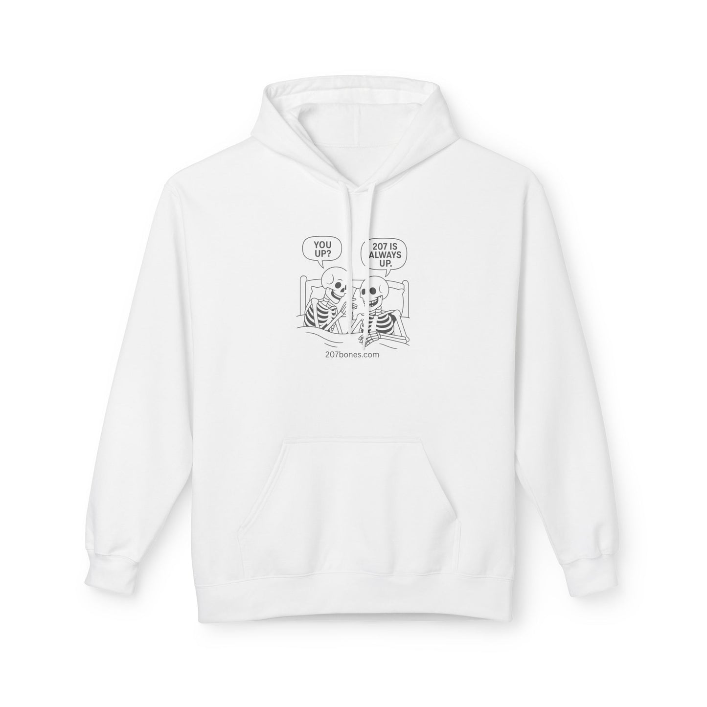 Fun Skeleton Graphic Hoodie, Cozy Gift for Halloween, Casual Wear, Everyday Comfort, Unisex Apparel
