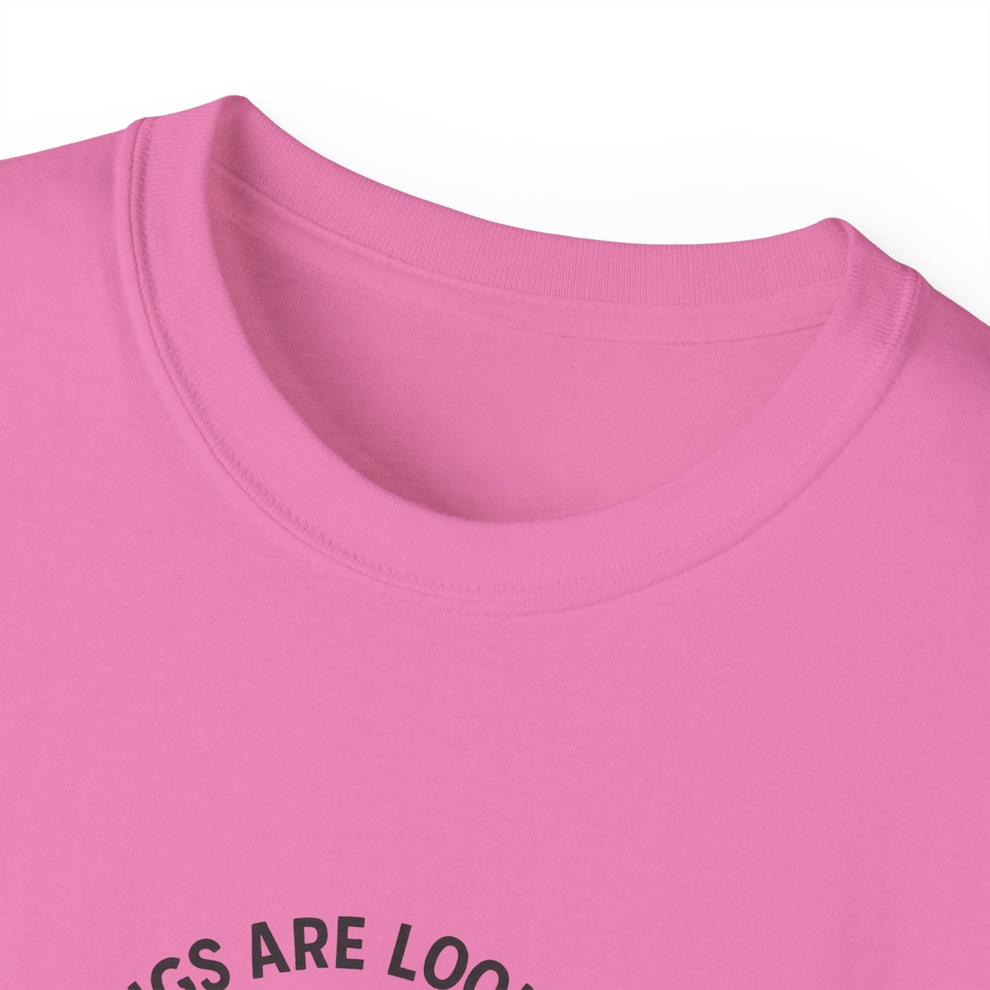 Smiley Message Tee - Unisex Ultra Cotton Shirt | Positive Vibes Apparel, Gift for Friends, Casual Outfit, Everyday Wear, Birthday Present
