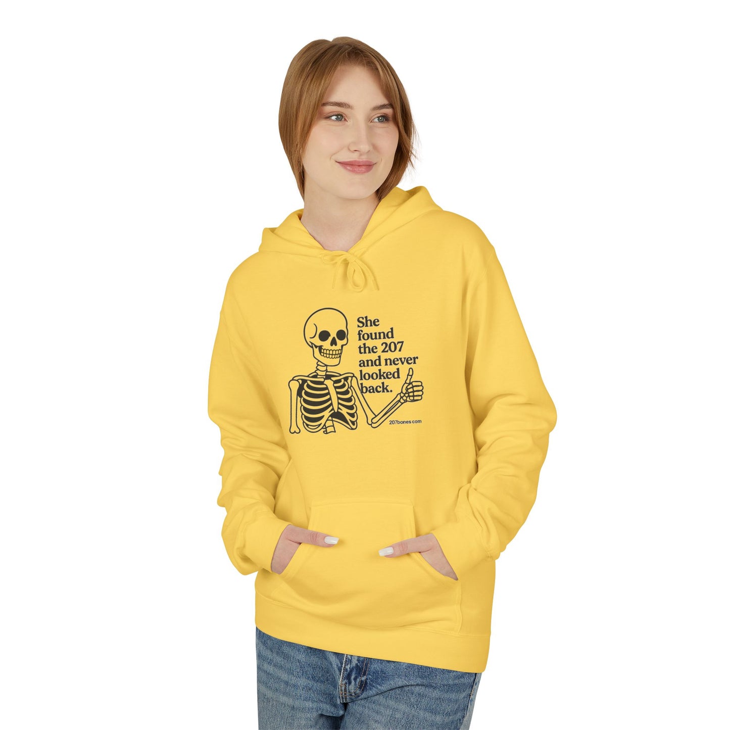 Funny Skeleton Hoodie, Unisex Halloween Fleece Sweatshirt, Gift for Him/Her, Cozy Casual, Holiday Fun, Skeleton Graphic Tee