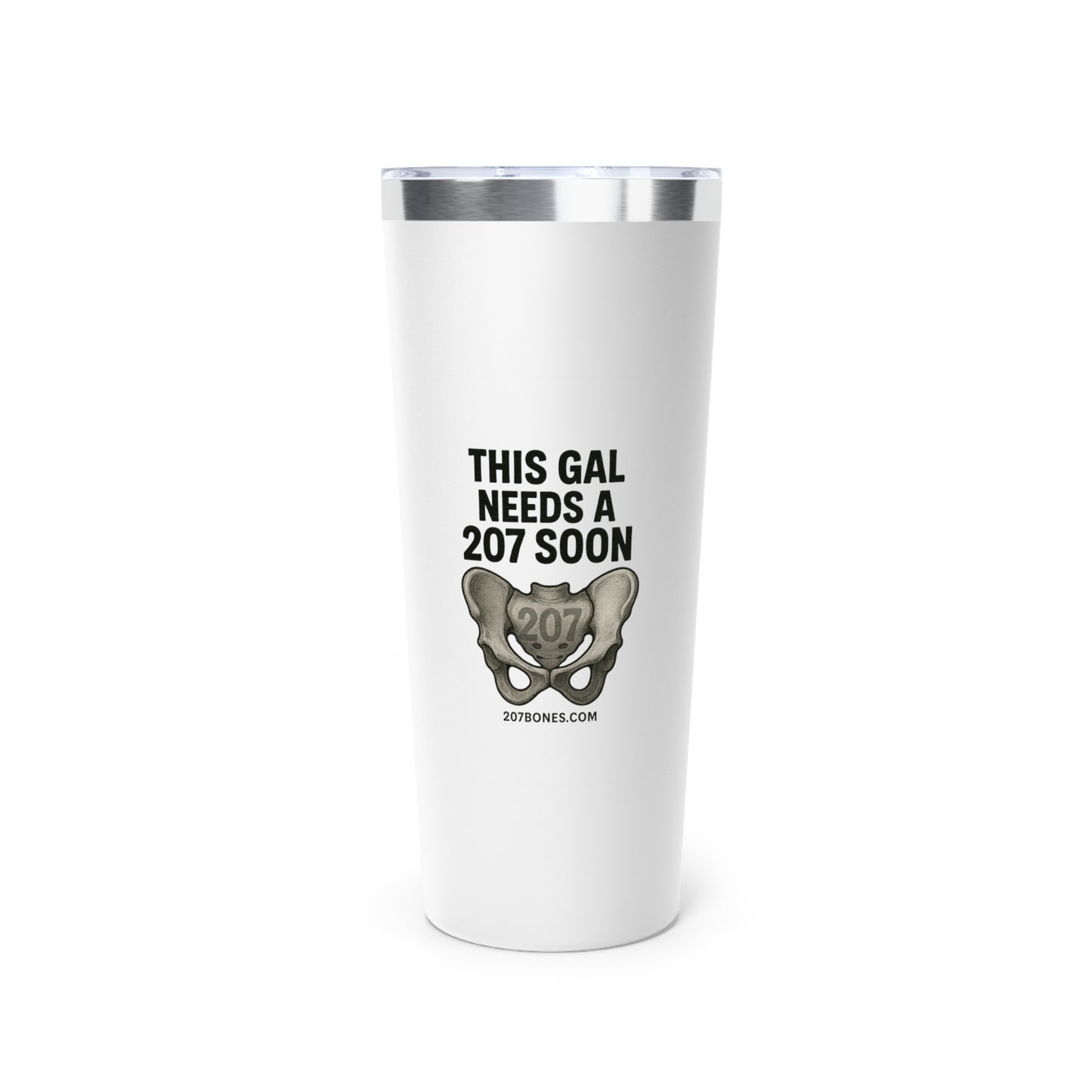 Copper Insulated Tumbler with Fun Quote, Travel Mug, Gift for Her, Coffee Tumbler, Birthday Present, Outdoor Adventure Cup