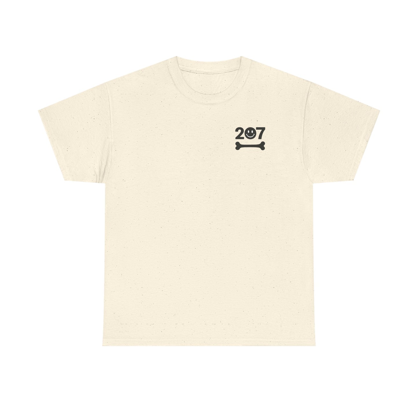 Unisex Heavy Cotton Tee - 'Life is Better with 207 Bones' Dog Lover's Shirt, Pet Owner Gift, Casual Everyday Tee, Animal Lover [...]